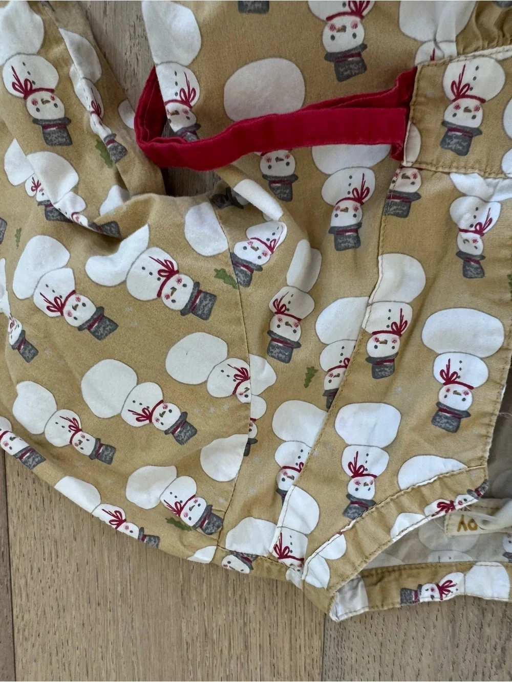Happy by Pink Chicken Snowman Dress